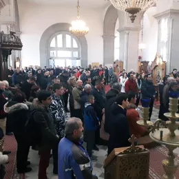 Акатист Светом Василију Острошком служен у Никшићу