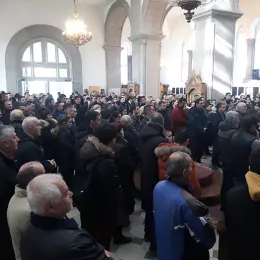 Акатист Светом Василију Острошком служен у Никшићу