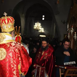 Епископ Јоаникије богослужио у Ђурђевим Ступовима