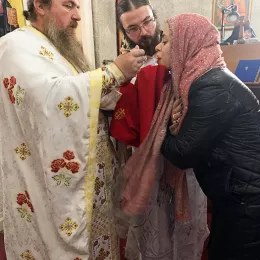 Литургија у манастиру Ђурђеви Ступови