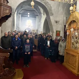 Литургија у манастиру Ђурђеви Ступови