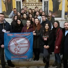 Верници са Косова и Метохије са владиком Теодосијем, свештенством и монаштвом подржали Световасилијевски сабор у Никшићу