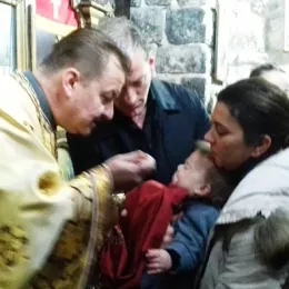 Литургија у цркви Светих апостола Петра и Павла у Бијелом Пољу