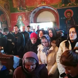 Света Литургија у Страшевини