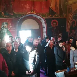 Света Литургија у Страшевини