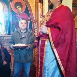 Света Литургија у Страшевини