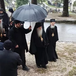 Мошти Светог Василија у саборном храму у Никшићу