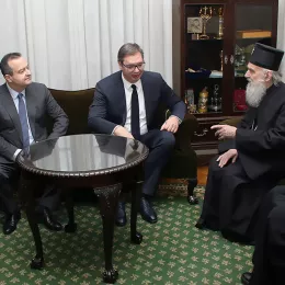 Патријарх и Председник: Најважније је јединство српског народа. Надамо се да ће разум победити