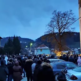 Молебан и литија у Бијелом Пољу