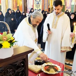 Литургија и четрдесетодневни помен Митрополиту Амфилохију (ВИДЕО)