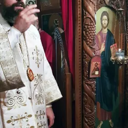 Епископ Методије богослужио у манастиру Калудра