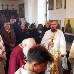 Молитвено прослављен Свети апостол и јеванђелист Матеј у храму на Вилусима