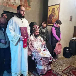 Литургијско сабрање у манастиру Добриловина