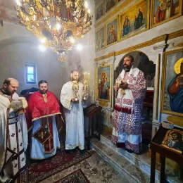 Литургијско сабрање у манастиру Добриловина