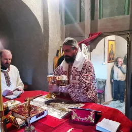 Литургијско сабрање у манастиру Добриловина