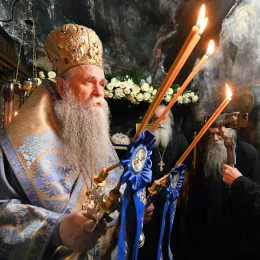 Слава Ваведењског храма у манастиру Острог