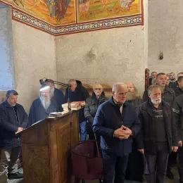 Епископ Методије служио Литургију у манастиру Мајсторовина