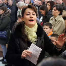 Света литургија у првој недељи божићног поста