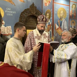 Епископ Методије на Ваведење служио Литургију у манастиру Шудикова