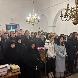 Епископ Методије у цркви Светог Ђорђа у Шавнику