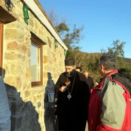 Епископ Методије освештао конак манастира Ратишевина