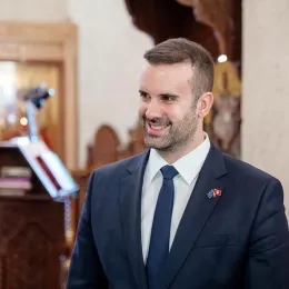 Премијер Милојко Спајић посјетио манастир Ђурђеви Ступови код Берана