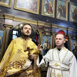 Литургија у Бијелом Пољу