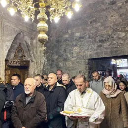 Литургија у Бијелом Пољу