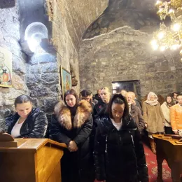 Литургија у Бијелом Пољу