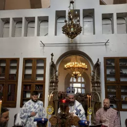 Митрополит Методије на празник Материце служио у никшићком Саборном храму