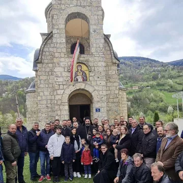 Пређеосвећена Литургија у Велици код Плава