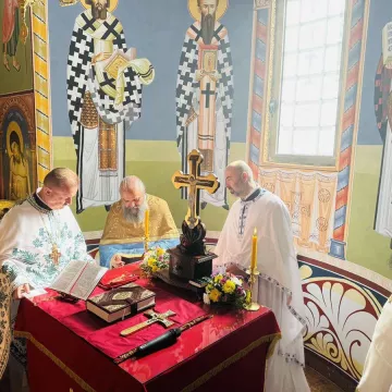 На Васкршњи уторак Епископ Методије богослужио у Његњеву