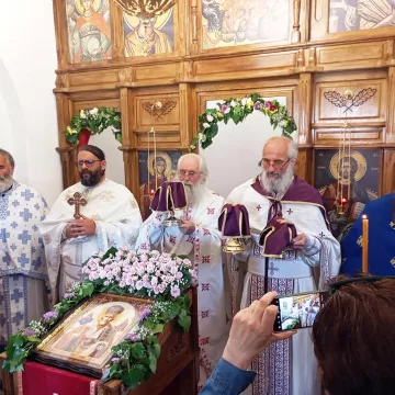 Мало освећење обновљене цркве у пивском селу Горња Брезна