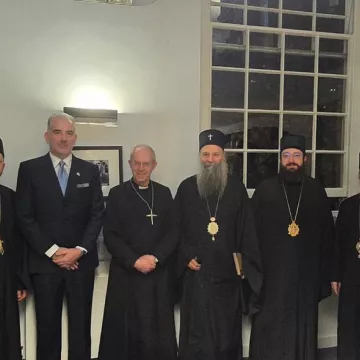 Патријарх српски Порфирије у Лондону