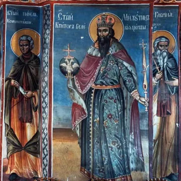 Хиландарска светогорска лавра Немањића прославља своју ктиторску славу, Светог краља Милутина