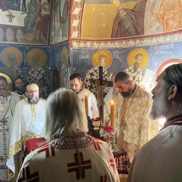 Жупски манастир молитвено прославио своју манастирску славу 