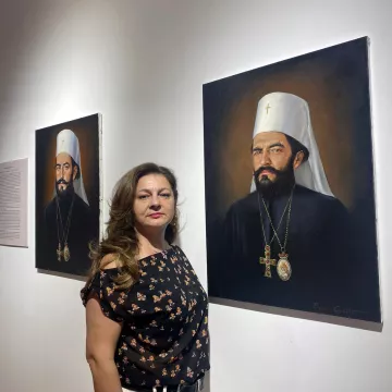 Изложба „Портрети Митрополита црногорско-приморских“ Весне Сушић из Никшића дио IX Фестивала хришћанске културе