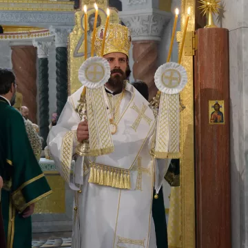 Хиротонија архимандрита Пајсија за Епископа диоклијског