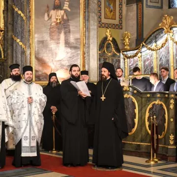 Наречење изабраног Епископа диоклијског г. Пајсија 