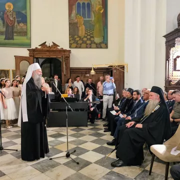 Патријарх Порфирије у Котору