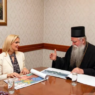 Сусрет Митрополита Јоаникија и др Боровинић Бојовић