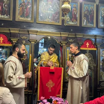 Литургија у Бијелом Пољу