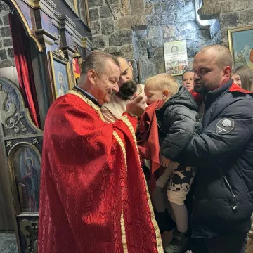 Литургија у Бијелом Пољу