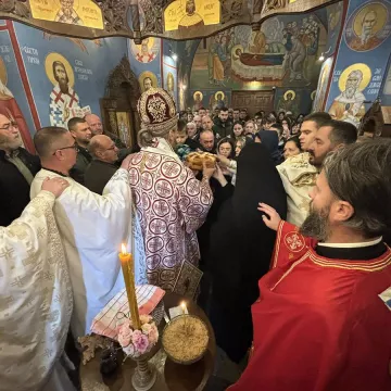 Епископ Методије на Ваведење служио Литургију у манастиру Шудикова