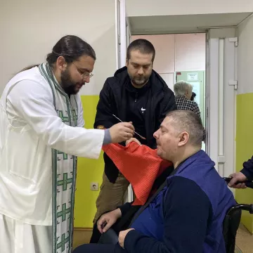 Други дан Божића у Старачком дому у Бијелом Пољу