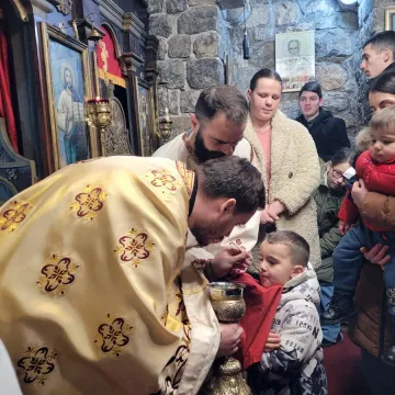 Литургиј у Бијелом Пољу