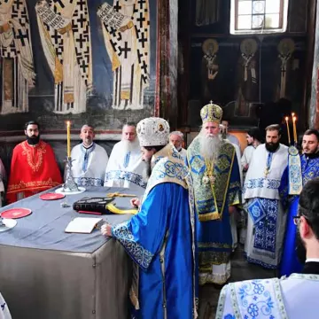 Празник Светог Симеона Мироточивог у Студеници, богослужио Митрополит Јоаникије