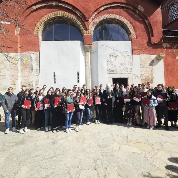 Патријарх Порфирије у Пећкој Патријаршији