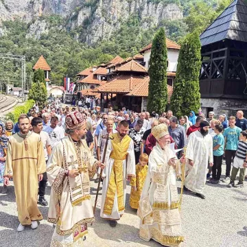 Празник Сабора Светог архангела Гаврила прослављен у манастиру Куманица
