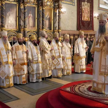 Крсна слава Његове Светости Патријарха српског г. Порфирија